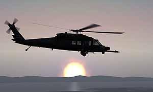 Helicóptero UH-60 Halcón Negro