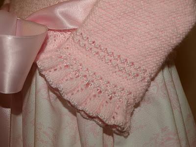 Vestido de Toile para Covadonga... ¡En rosa!