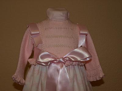 Vestido de Toile para Covadonga... ¡En rosa!