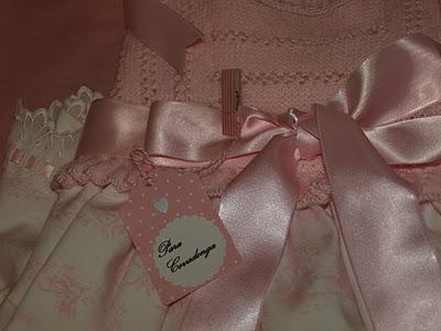 Vestido de Toile para Covadonga... ¡En rosa!