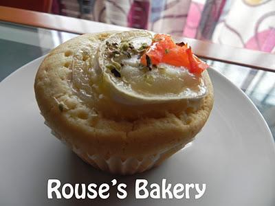 Magdalenas de queso de cabra y tomate natural