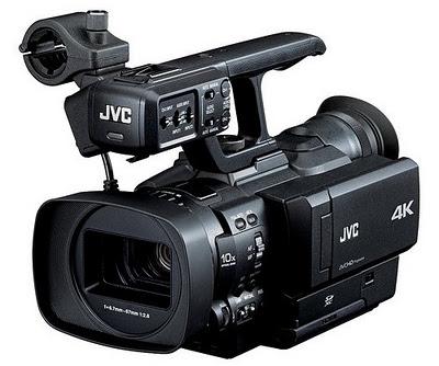 JVC GY-HMQ10, videocámra que graba a super alta definición