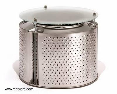 Mueble reciclado mesa de living