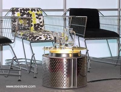 Mueble reciclado mesa de living