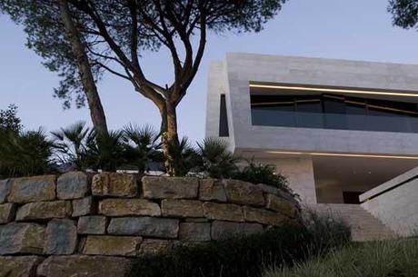 A-cero Projects A-cero presenta una nueva vivienda en La Costa del Sol (Parte II, exteriores nocturnos)