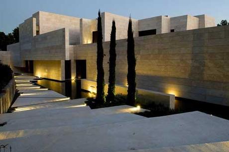 A-cero Projects A-cero presenta una nueva vivienda en La Costa del Sol (Parte II, exteriores nocturnos)