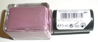 Esmalte rosa-malva de Basic