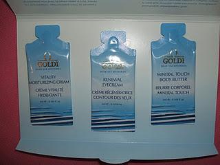 Muestras Goldi Beauty