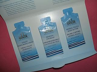 Muestras Goldi Beauty
