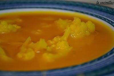 SOPA DE COLIFLOR