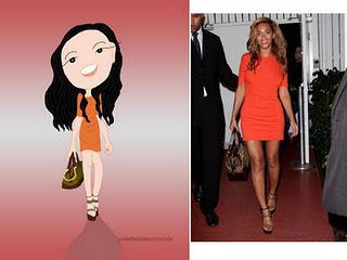 BELLA VESTIDA DE BEYONCE