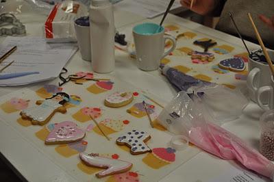 Galletas, glasa y más fondant...