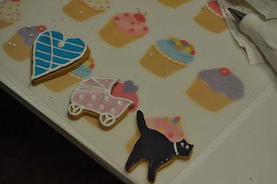 Galletas, glasa y más fondant...