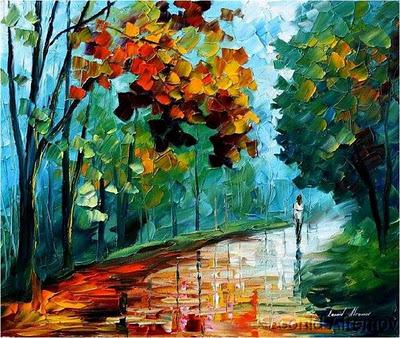 La pintura de Afremov