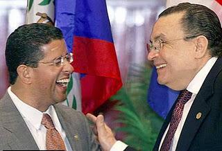 Francisco Flores y Abel Pacheco