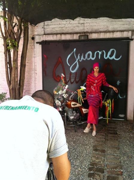 Juana de Arco - Backstage de otoño invierno 2012 y el estampado estrella!!!