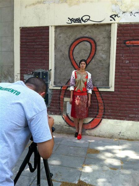 Juana de Arco - Backstage de otoño invierno 2012 y el estampado estrella!!!