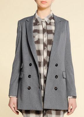 La chaqueta gris de Miranda Kerr