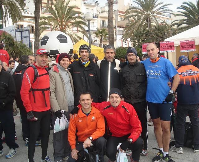 Good News..!! 30 km improvisados en la Mitja Marató de Sitges.... One Step Beyond...