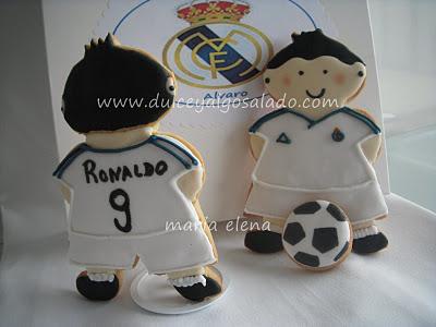 Galletas decoradas... Ronaldo...con gazapo!!