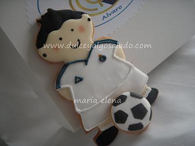 Galletas decoradas... Ronaldo...con gazapo!!