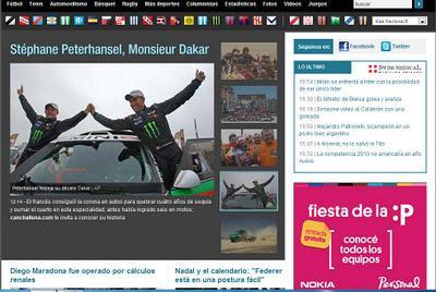 Rally Dakar: La prensa porteña apenas nombró (o digamos que ninguneó) a Lucio Ortiz