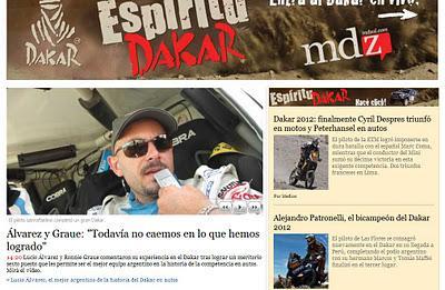 Rally Dakar: La prensa porteña apenas nombró (o digamos que ninguneó) a Lucio Ortiz