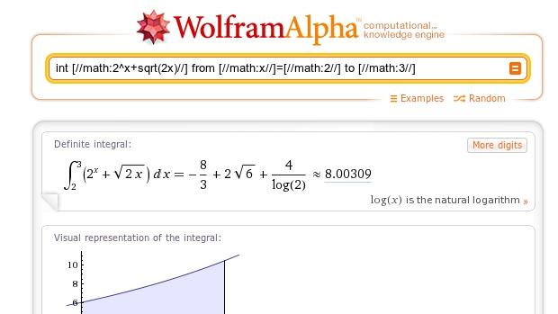 Wolfram Alpha, todo lo que un estudiante necesita