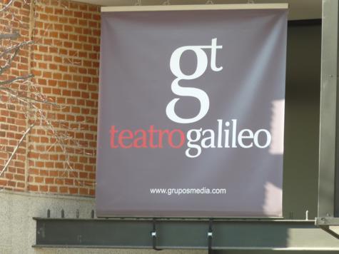 Carmelo Gómez y  Javier Gutiérrez en el Teatro Galileo