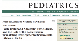 El estrés tóxico y el futuro de los niños