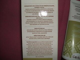 Criogel y Crema Anticelulítica