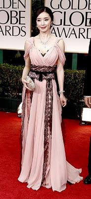 Las mejor vestidas en los Golden Globes 2012