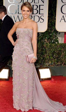 Las mejor vestidas en los Golden Globes 2012