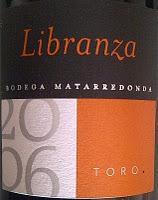 Libranza 2006, de Bodegas y Pagos de Matarredonda Libranza 2006, de Bodegas y Pagos de Matarredonda