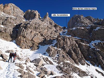 torre de las coteras rojas, invernal