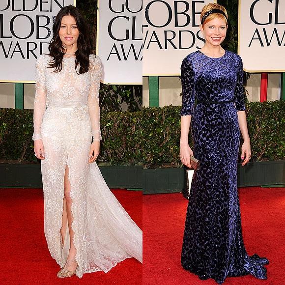 Globos de Oro 2012: Mejor vestidas