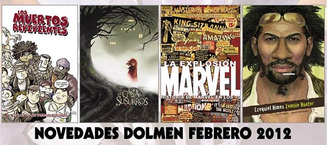 Novedades: Dolmen Febrero