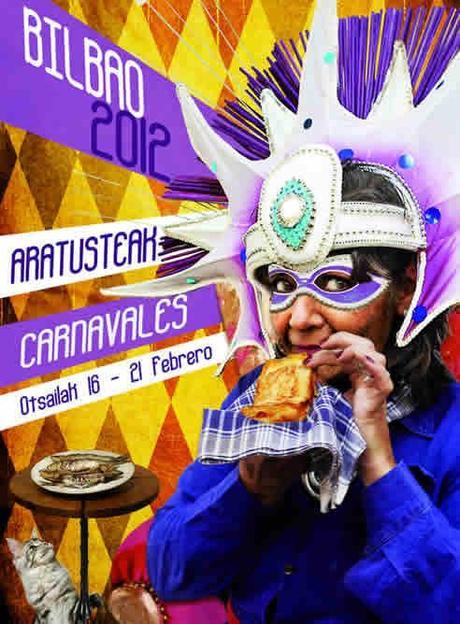 Carteles finalistas de Carnavales de Bilbao 2012