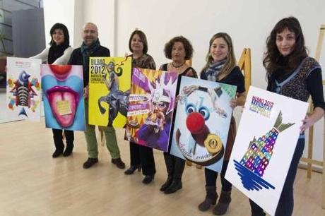 Carteles finalistas de Carnavales de Bilbao 2012