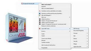 Manipula PDFs desde el menú contextual