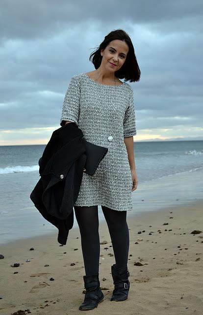 TWEED DRESS