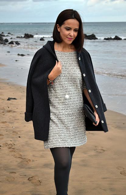 TWEED DRESS