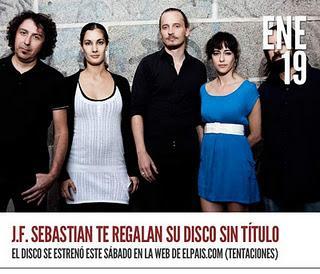 JF Sebastian nos regala su disco, ¡hazte con él! JF Sebastian nos regala su disco, ¡hazte con él!