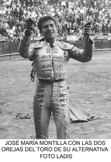 JOSÉ Mª MONTILLA CUMPLE SUS BODAS DE ORO COMO MATADOR DE TOROS