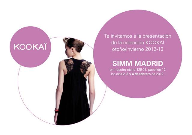 KOOKAÏ estará presente en el Salón Internacional de la Moda de Madrid.