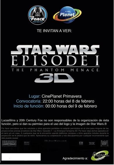 Una noche para recordar con La Fuerza en 3D