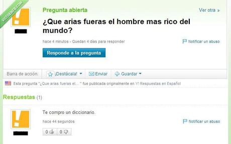 22 preguntas absurdas de yahoo respuestas , 2ª parte