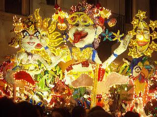 El carnaval de Acireale: 15 - 21 de febrero de 2012