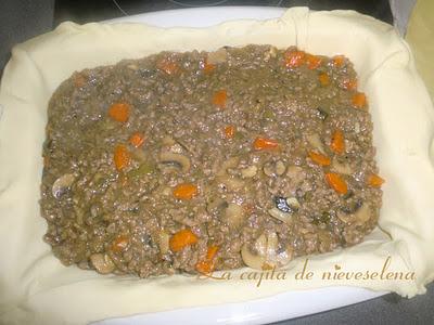 Pie Británico (pastel de carne y hortalizas)