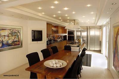 Jardines de villa y arquitectura interior